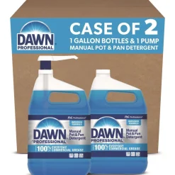 Dawn Professional 1 gal. Manual Pot and Pan Dish Detergent with Pump - Original Scent (2/Carton)
