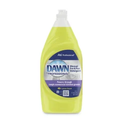 Dawn Professional 38 oz. Bottle Manual Pot/Pan Dish Detergent - Lemon (8/Carton)