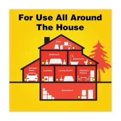 d-CON 3 in. x 3 in. x 1.25 in. Disposable Bait Station (6/Carton)