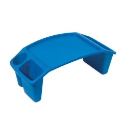 Deflecto 23.35 in. W x 12 in. D x 8.53 in. H Antimicrobial Lap Desk - Rectangular Blue