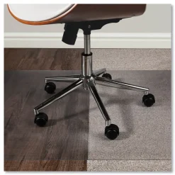 Deflecto 48 in. x 36 in. SuperGrip Rectangular Chair Mat - Clear