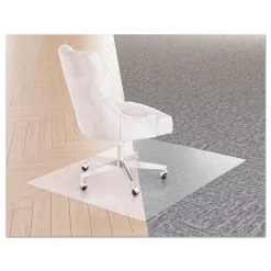 Deflecto 48 in. x 36 in. SuperGrip Rectangular Chair Mat - Clear