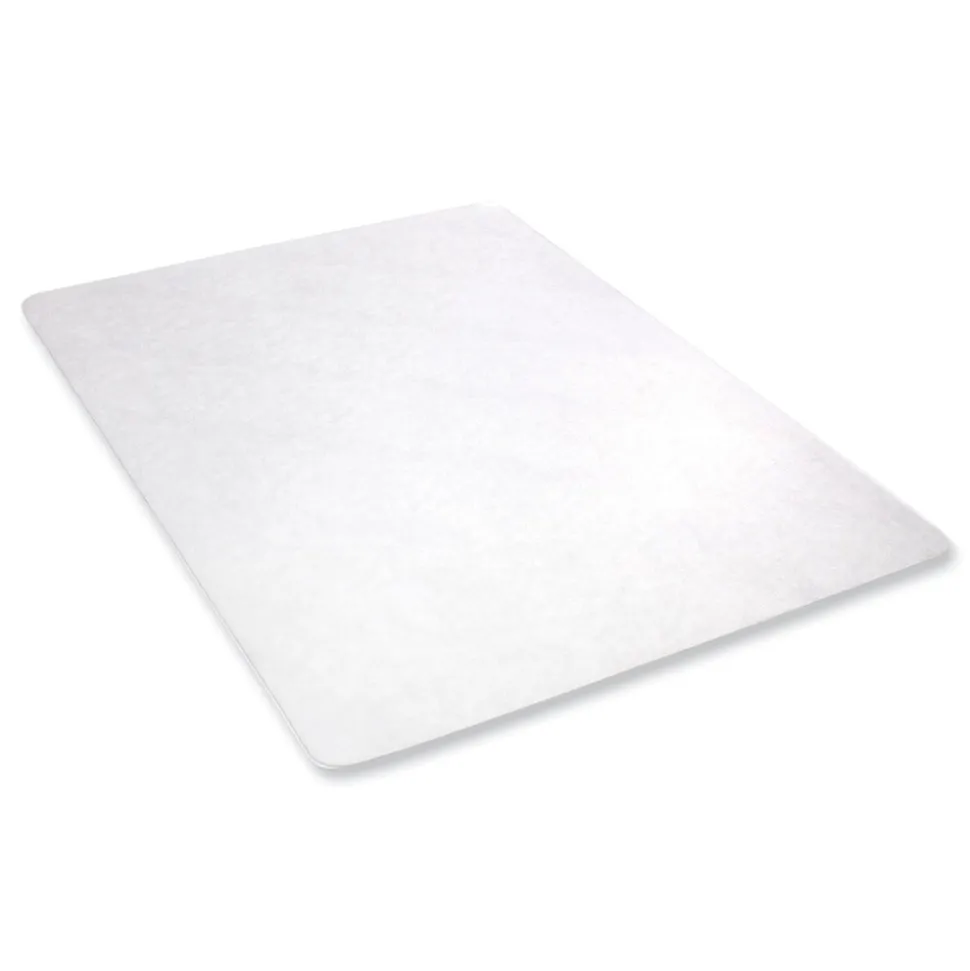 Deflecto 45 in. x 53 in. EconoMat All Day Use Chair Mat for Hard Floors - Clear