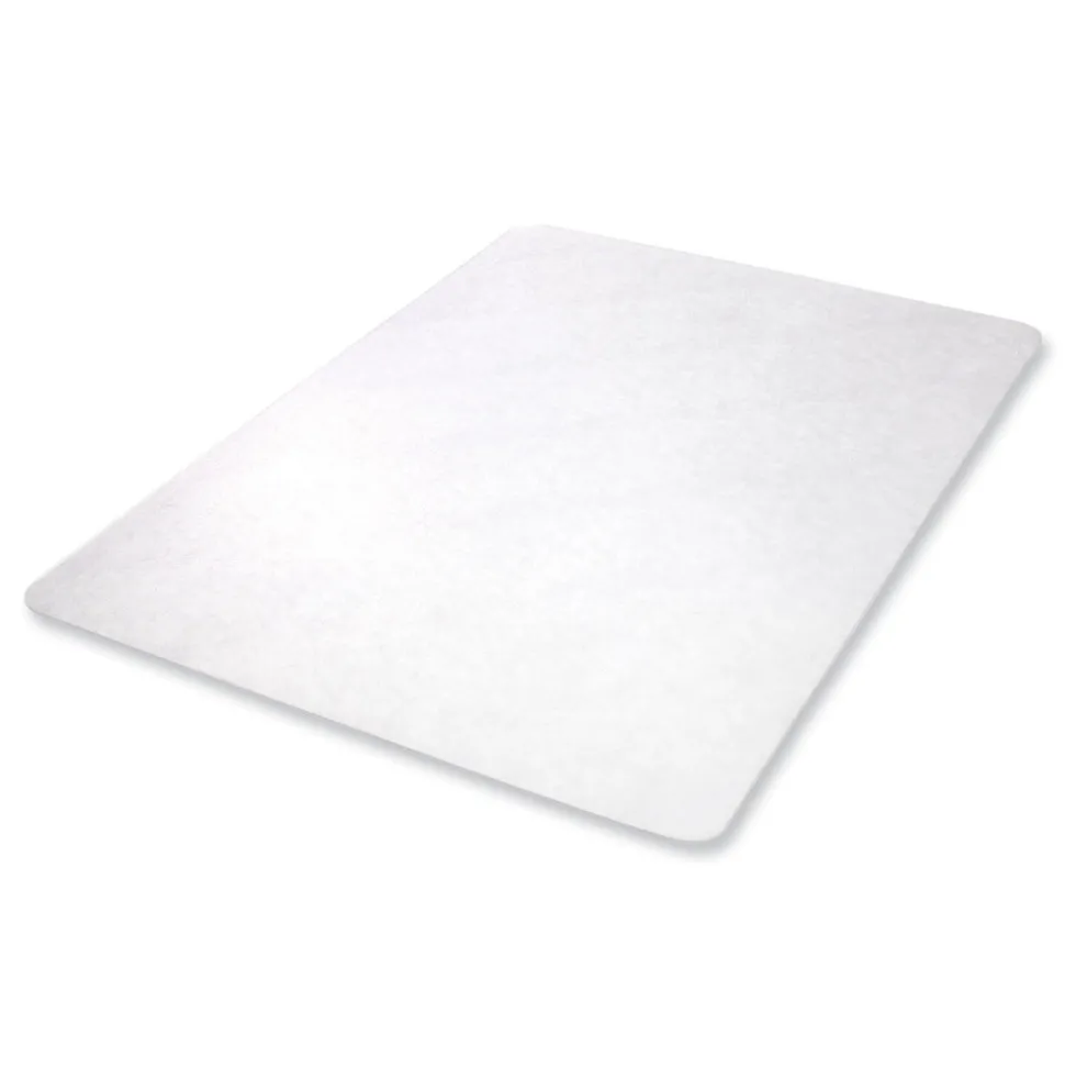 Deflecto 45 in. x 53 in. EconoMat All Day Use Chair Mat for Hard Floors - Clear