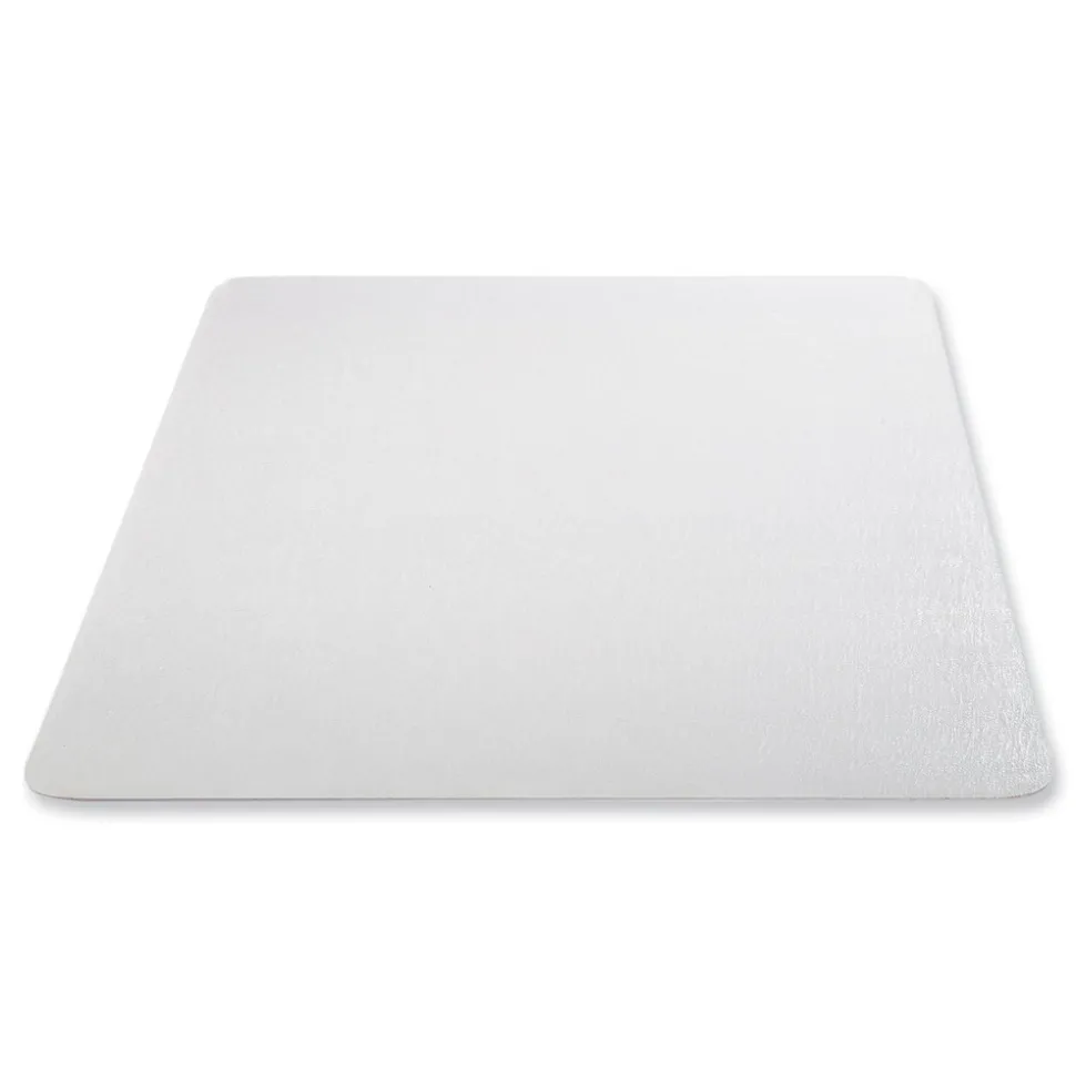 Deflecto 45 in. x 53 in. EconoMat All Day Use Chair Mat for Hard Floors - Clear