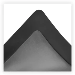 Deflecto 60 in. x 46 in. Ergonomic Sit Stand Mat - Black