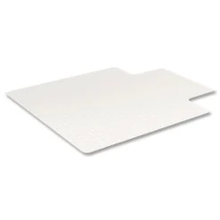 Deflecto 36 in. x 48 in. OceanMat Lipped Carpet Chair Mat - Clear