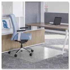 Deflecto 46 in. x 60 in. Oceanmat Chair Mat For Carpet - Clear