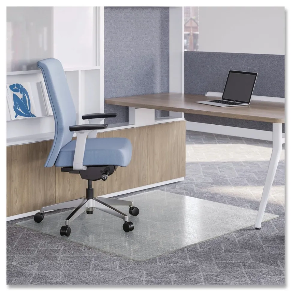 Deflecto 46 in. x 60 in. Oceanmat Chair Mat For Carpet - Clear