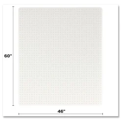 Deflecto 46 in. x 60 in. Oceanmat Chair Mat For Carpet - Clear