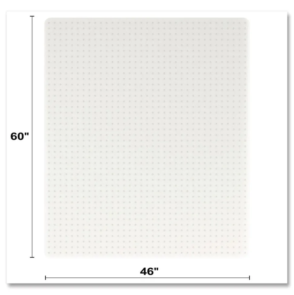 Deflecto 46 in. x 60 in. Oceanmat Chair Mat For Carpet - Clear