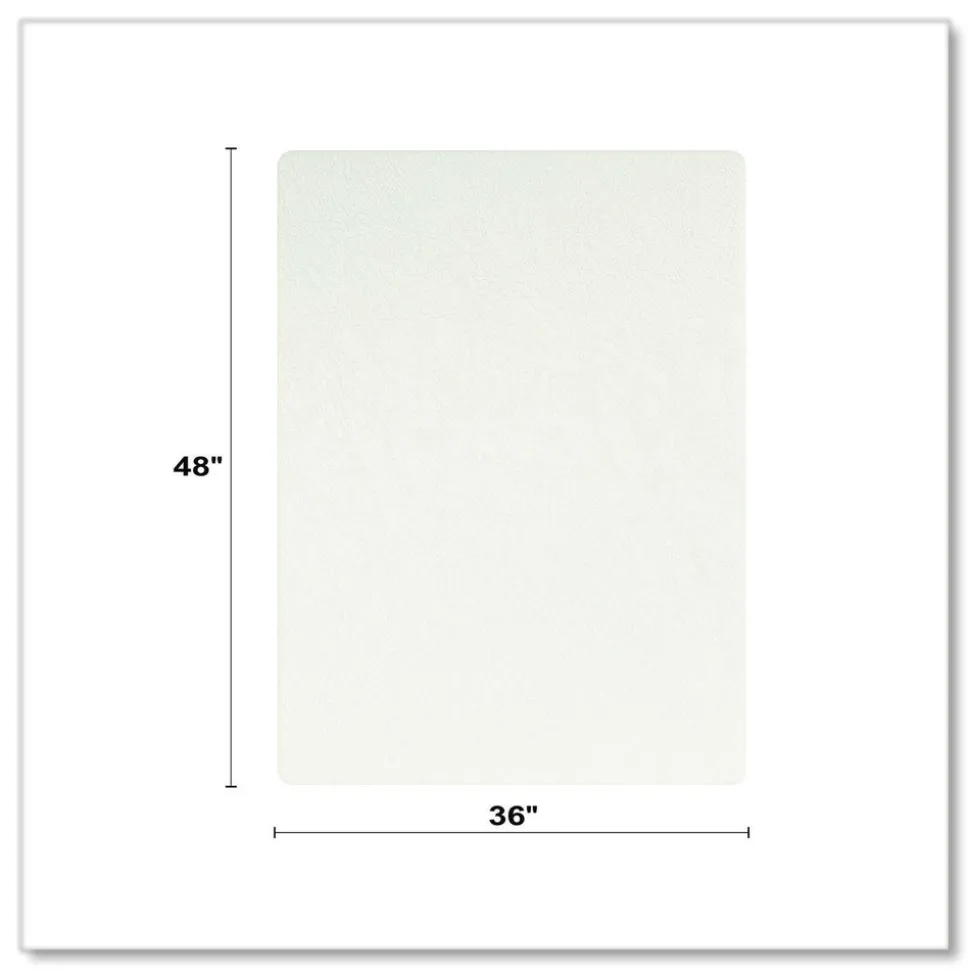 Deflecto 36 in. x 48 in. Oceanmat Hard Floor Chair Mat - Clear