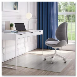 Deflecto 36 in. x 48 in. Oceanmat Hard Floor Chair Mat - Clear