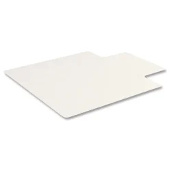 Deflecto 45 in. x 53 in. Oceanmat Hard Floor Lipped Chair Mat - Clear