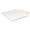 Deflecto 45 in. x 53 in. OceanMat Lipped Carpet Chair Mat - Clear