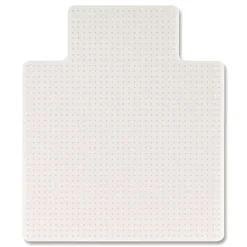 Deflecto 45 in. x 53 in. OceanMat Lipped Carpet Chair Mat - Clear