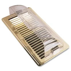 Deflecto 3.87 in. x 9 in. x 2.75 in. Premium Unbreakable Air Deflector - Clear