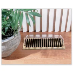 Deflecto 3.87 in. x 9 in. x 2.75 in. Premium Unbreakable Air Deflector - Clear