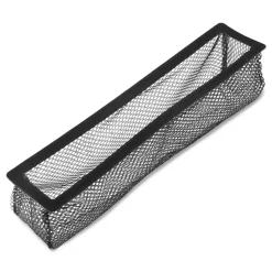 Deflecto 4 in. x 12 in. x 0.1 in. Register Nets - Black