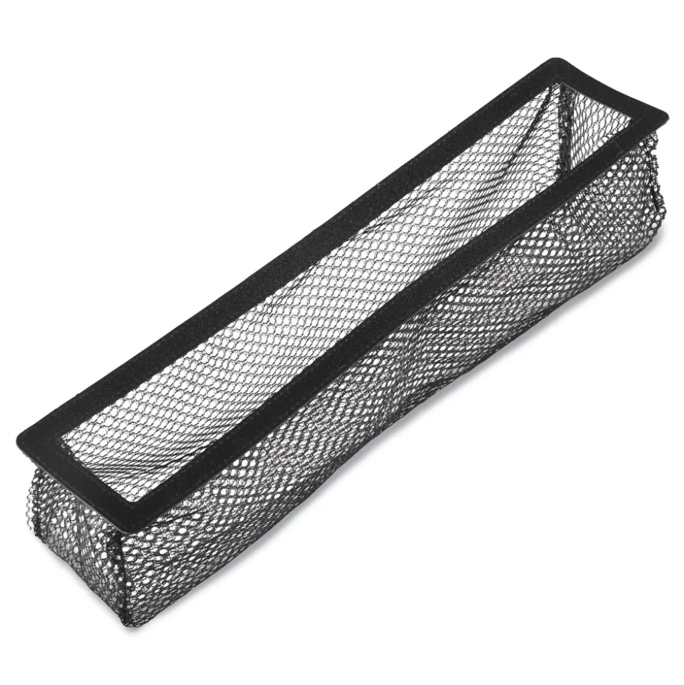 Deflecto 4 in. x 12 in. x 0.1 in. Register Nets - Black