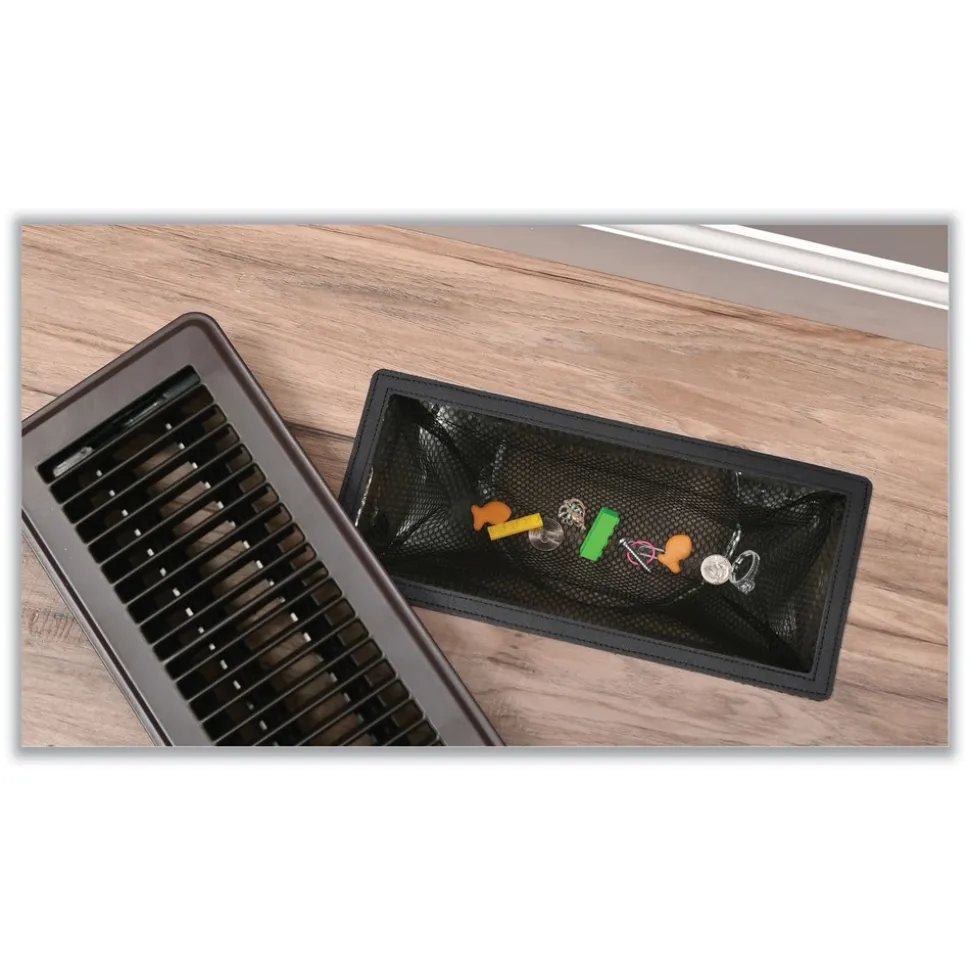 Deflecto 4 in. x 12 in. x 0.1 in. Register Nets - Black