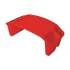 Deflecto 23.35 in. x 12 in. x 8.53 in. Antimicrobial Rectangular Lap Desk - Red