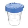Deflecto 3.46 w x 3.93 h Antimicrobial No Spill Paint Cup - Blue