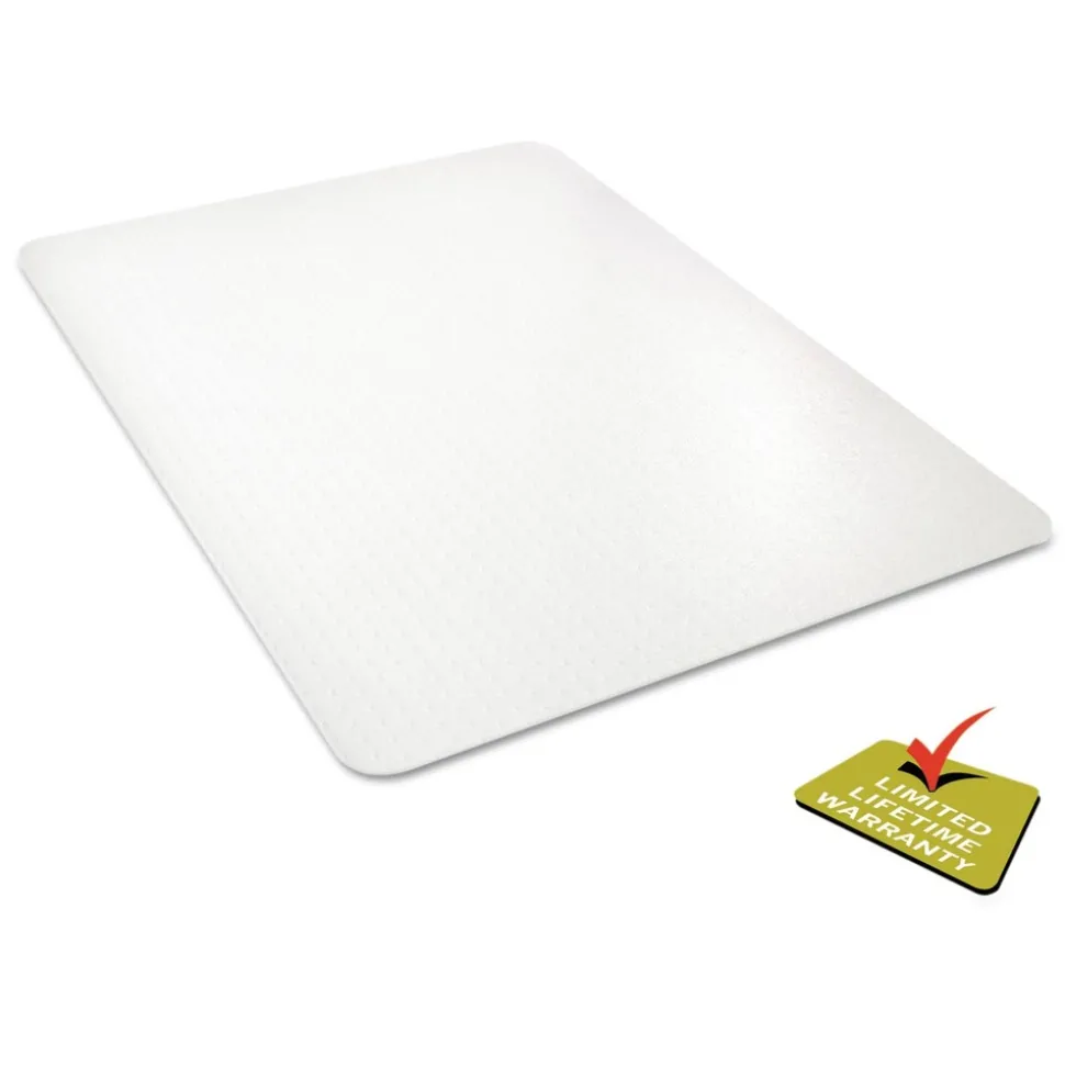 Deflecto 36 x 48 All Day Use Rectangular Chair Mat - Clear