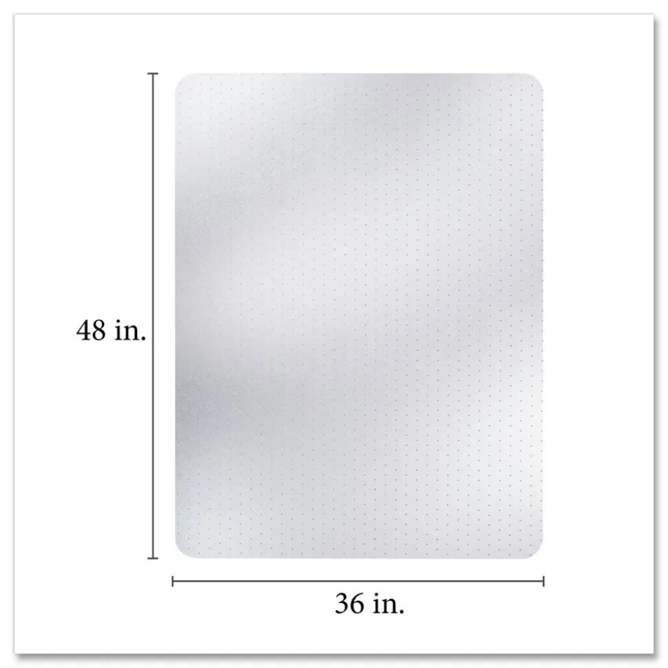 Deflecto 36 x 48 All Day Use Rectangular Chair Mat - Clear