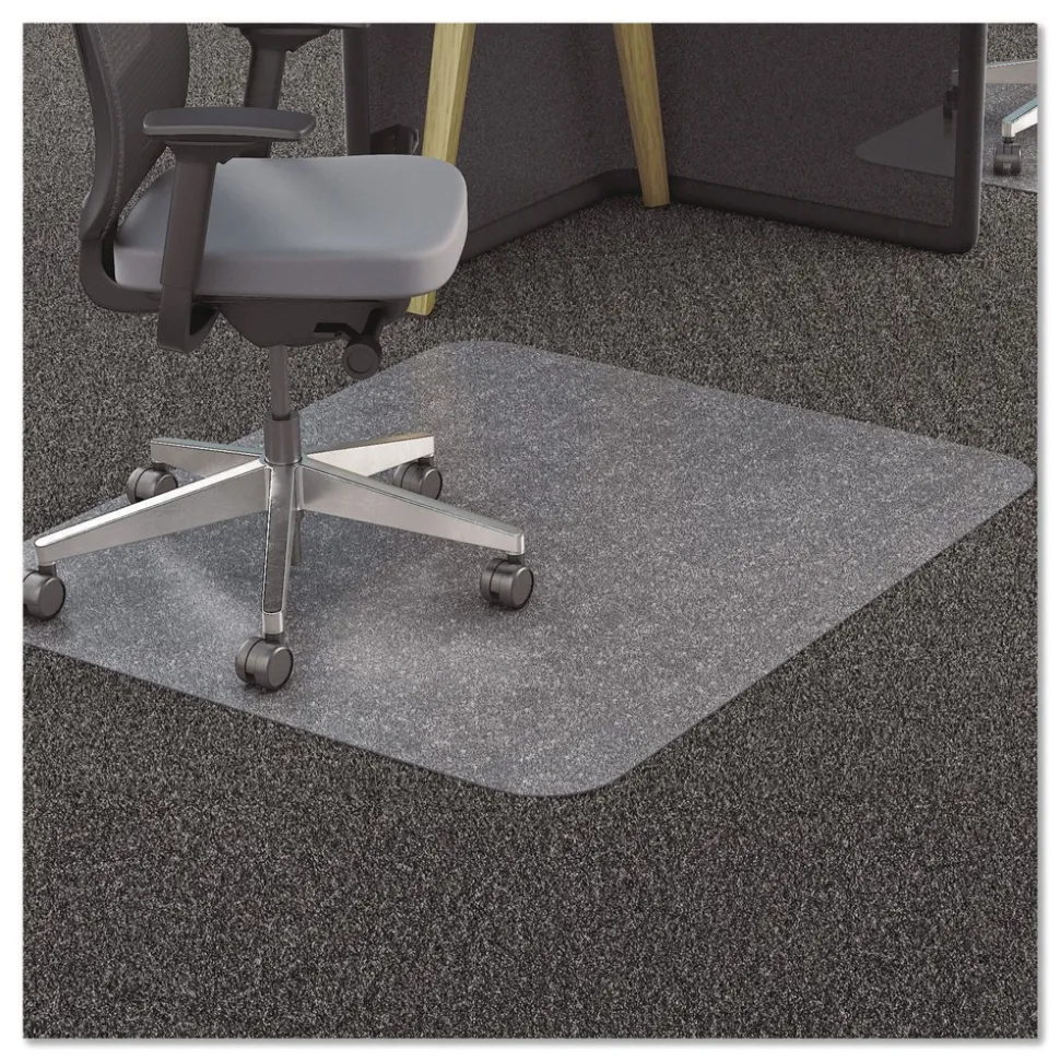 Deflecto 36 x 48 All Day Use Rectangular Chair Mat - Clear