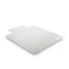 Deflecto 36 x 48 SuperMat Frequent Use Lipped Roll Chair Mat for Med Pile Carpet - Clear