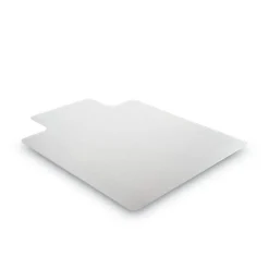 Deflecto 36 x 48 SuperMat Frequent Use Lipped Roll Chair Mat for Med Pile Carpet - Clear