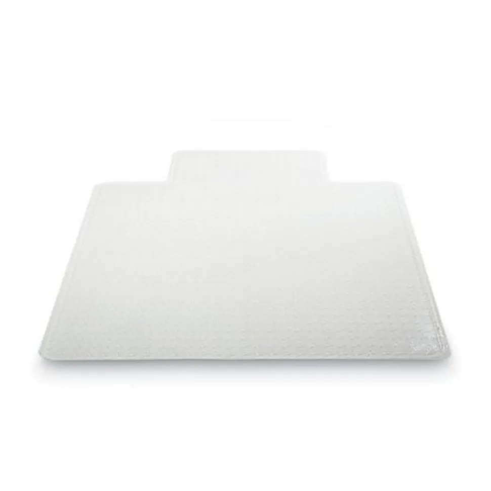 Deflecto 36 x 48 SuperMat Frequent Use Lipped Roll Chair Mat for Med Pile Carpet - Clear