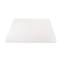 Deflecto 36 x 48 SuperMat Frequent Use Rectangular Chair Mat for Medium Pile Carpet - Clear