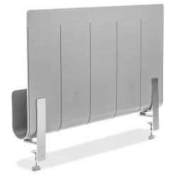 Deflecto 24 x 2.7 x 16.36 Oasis Privacy Panel - Gray