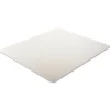 Deflecto DuraMat Moderate Use Low Pile Carpet Flat Rectangle 46 in. x 60 in. Chair Mat - Clear