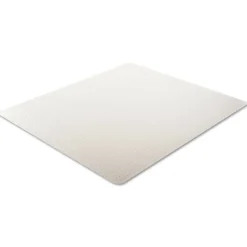 Deflecto DuraMat Moderate Use Low Pile Carpet Flat Rectangle 46 in. x 60 in. Chair Mat - Clear