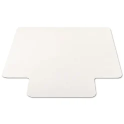 Deflecto EconoMat 36 in. x 48 in. Lipped Flat Packed All Day Use Chair Mat for Hard Floors - Clear