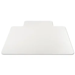 Deflecto EconoMat 36 in. x 48 in. Occasional Use Lipped Chair Mat for Low Pile Carpet - Clear