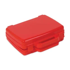 Deflecto Little Artist Antimicrobial Storage Case - Red