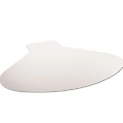 Deflecto SuperMat Medium Pile Carpet Frequent Use 60 in. x 66 in. Workstation Chair Mat - Clear