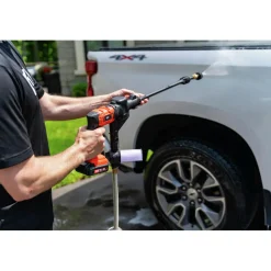 Detail K2 20V Lithium-Ion Quick-Charge Cordless 4-in-1 Tool Kit