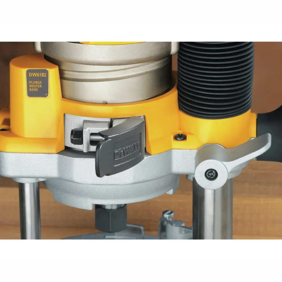 Dewalt 2-1/4 HP EVS Fixed Base and Plunge Router Combo Kit with Hard Case