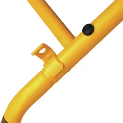 Dewalt 25 in. x 60 in. x 32.5 in. Heavy-Duty Rolling Miter Saw Stand - Yellow/Black