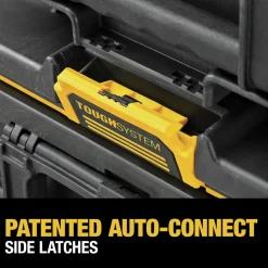 Dewalt 21-3/4 in. x 14-3/4 in. x 16-1/4 in. ToughSystem 2.0 Tool Box - X-Large, Black