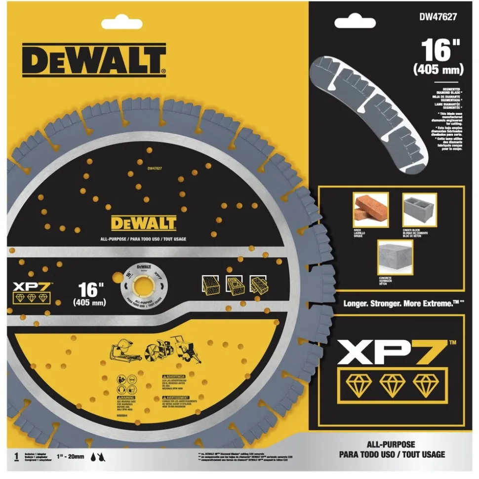 Dewalt 16 in. XP7 All-Purpose Segmented Diamond Blade