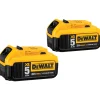 Dewalt (2) 20V MAX 5 Ah Lithium-Ion Batteries