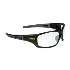 Dewalt (12/Carton) Auger Safety Glasses - Black Frame/Clear Lens