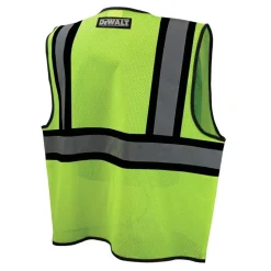 Dewalt Class 2 Contrasting Trim Economy Mesh Vest - Green - XL