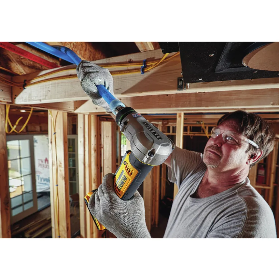 Dewalt DCE400D2 20V MAX Lithium-Ion 1 in. Cordless PEX Expander Kit (2 Ah)